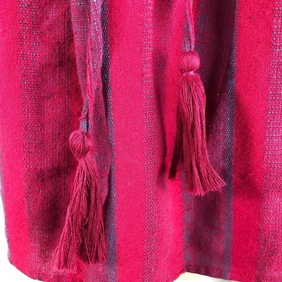 Ellison Linen Pink Lagenlook Sleeveless Top - Picture 3 of 9